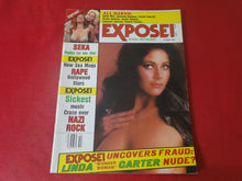 Load image into Gallery viewer, Vintage Nude Erotic Sexy Adult Magazine Expose October 1982 Seka JB2