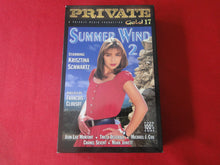 Load image into Gallery viewer, Vintage Adult XXX VHS Porn Tape Movie Private Summer Wind 2 Krisztina Schwartz X20