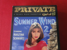 Load image into Gallery viewer, Vintage Adult XXX VHS Porn Tape Movie Private Summer Wind 2 Krisztina Schwartz X20