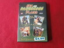 Load image into Gallery viewer, Vintage Adult Porn XXX DVD Erotic Movie Sex and Dangerous Places Z