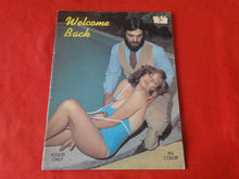 Load image into Gallery viewer, Vintage Nude Erotic Sexy Adult Magazine Welcome Back All Color HC4