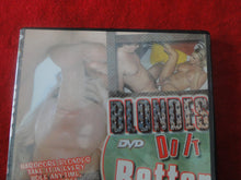 Load image into Gallery viewer, Vintage Adult Erotic Sexy Porn XXX DVD Blondes Do It Better X12