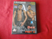 Load image into Gallery viewer, Vintage Adult Gay Porn DVD XXX Movie Black, Sex & Leather Part 2 %%