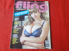 Load image into Gallery viewer, Vintage Nude Erotic Sexy Adult Magazine Fling November 1987 JB25