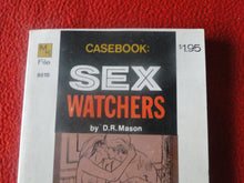 Load image into Gallery viewer, Vintage Sexy Erotic Adult Paperback Book/ Novel Sex Watchers 1971 Z