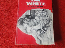 Load image into Gallery viewer, Vintage Sexy Erotic Adult Paperback Book/ Novel Black On White Z
