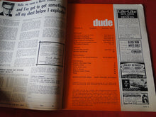 Load image into Gallery viewer, Vintage Nude Erotic Sexy Adult Magazine Dude January 1972 JB25