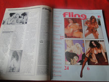 Load image into Gallery viewer, Vintage Nude Erotic Sexy Adult Magazine Fling January 1984 JB11