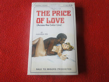 Load image into Gallery viewer, Vintage Sexy Erotic Adult Paperback Book/ Novel The Price of Love 1971 X6