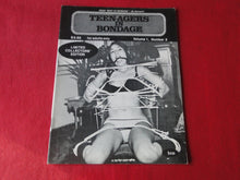 Load image into Gallery viewer, Vintage Nude Erotic Sexy Adult Magazine BDSM Teen-Agers In Bondage V.1 #2 1973 HOM GM