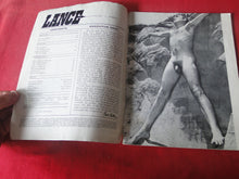 Load image into Gallery viewer, Vintage Adult Erotic Sexy Magazine Gay Interest Lance 1969 #1 NOT PERFECT RARE JB1