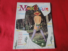 Load image into Gallery viewer, Vintage Nude Erotic Sexy Adult Magazine Monsieur October 1957 JB2