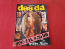 Load image into Gallery viewer, Vintage Nude Erotic Sexy Adult Magazine Sonderheft Das Da #3 Foreign 1981 P74