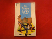 Load image into Gallery viewer, Vintage Erotic Adult Paperback Book/Novel The Farmer's Hot Wife PB1