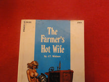 Load image into Gallery viewer, Vintage Erotic Adult Paperback Book/Novel The Farmer's Hot Wife PB1