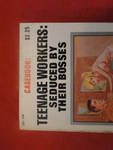 Load image into Gallery viewer, Vintage Erotic Adult Paperback Book/Novel Teenage Workers Seduced By Their Bosses PB1