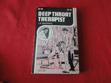 Load image into Gallery viewer, Vintage Erotic Adult Paperback Book/Novel Deep Throat Therapist 1978 PB5