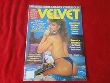 Load image into Gallery viewer, Vintage Nude Erotic Sexy Adult Magazine Velvet November 1986 JB27