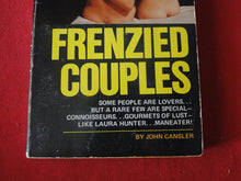 Load image into Gallery viewer, Vintage Erotic Adult Paperback Book/Novel Frenzied Couples 1970 X11
