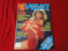 Load image into Gallery viewer, Vintage Nude Erotic Sexy Adult Magazine Velvet February 1987 JB27