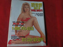 Load image into Gallery viewer, Vintage Nude Erotic Sexy Adult Magazine Velvet December 1998 EL