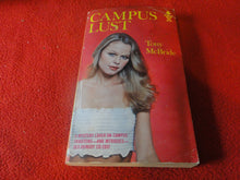 Load image into Gallery viewer, Vintage Sexy Erotic Adult Paperback Book/ Novel Honeymoon Campus Lust G5