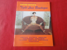 Load image into Gallery viewer, Vintage Nude Erotic Sexy Adult Magazine BDSM Simone Devon's Tight Love Bondages #4 April 1992 GN