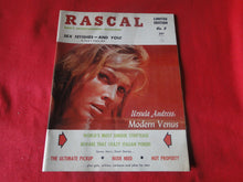 Load image into Gallery viewer, Vintage Nude Erotic Sexy Adult Magazine Rascal September 1964 Ursula Andress JB3