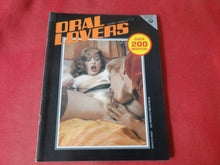 Load image into Gallery viewer, Vintage Nude Erotic Sexy Adult Magazine Oral Lovers 1981 JB29