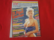 Load image into Gallery viewer, Vintage Nude Erotic Sexy Adult Magazine St. Pauli Report Foreign 1992 P74