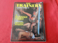 Load image into Gallery viewer, Vintage Nude Erotic Sexy Adult Magazine BDSM The Trainers 1986 GN