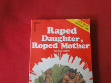 Load image into Gallery viewer, Vintage Nude Erotic Sexy Adult Paperback Book/Novel Raped Daughter, Roped Mother 1982 Greenleaf  X12