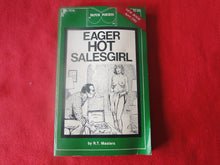 Load image into Gallery viewer, Vintage Adult Paperback Novel/Book Greenleaf Eager Hot Salesgirl 1982 G3