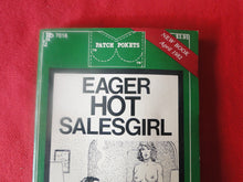 Load image into Gallery viewer, Vintage Adult Paperback Novel/Book Greenleaf Eager Hot Salesgirl 1982 G3