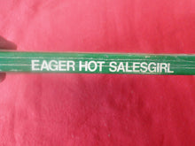 Load image into Gallery viewer, Vintage Adult Paperback Novel/Book Greenleaf Eager Hot Salesgirl 1982 G3