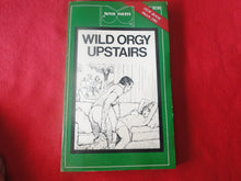 Load image into Gallery viewer, Vintage Adult Paperback Novel/Book Greenleaf Wild Orgy Upstairs 1982 G3