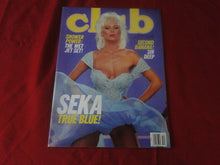 Load image into Gallery viewer, Vintage Nude Erotic Sexy Adult Magazine Club December 1987 Seka P100