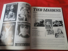 Load image into Gallery viewer, Vintage Nude Erotic Sexy Adult Magazine BDSM Tied Maidens #8 Aug. 1999 JB66