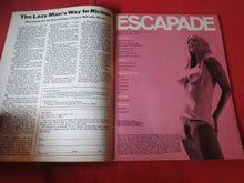 Load image into Gallery viewer, Vintage Nude Erotic Sexy Adult Men's Magazine Escapade April 1975 HC5