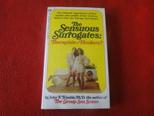 Load image into Gallery viewer, Vintage Sexy Erotic Adult Paperback Book/ Novel The Sensuous Surrogates 1975 G5