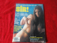 Load image into Gallery viewer, Vintage Nude Erotic Sexy Adult Magazine Sir July 1976 JB27