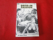 Load image into Gallery viewer, Vintage Sexy Erotic Adult Paperback Book/ Novel Drive-In Passion 1976 G5