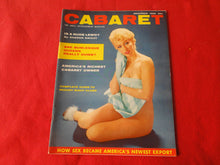 Load image into Gallery viewer, Vintage Nude Erotic Sexy Adult Magazine Cabaret December 1956 JB3