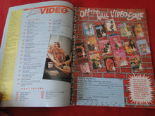 Load image into Gallery viewer, Vintage Nude Erotic Sexy Adult Magazine Erotic Video Guide April 1990 P99
