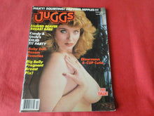 Load image into Gallery viewer, Vintage Nude Erotic Sexy Adult Magazine Juggs October 1981 Candy Samples Uschi Digard P70