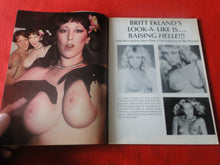 Load image into Gallery viewer, Vintage Nude Erotic Sexy Adult Magazine Pub August 1985 Amber Lynn G7