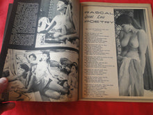Load image into Gallery viewer, Vintage Nude Erotic Sexy Adult Magazine Rascal March 1966 JB3