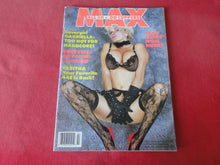 Load image into Gallery viewer, Vintage Nude Erotic Sexy Adult Magazine Max February 1988 JB26