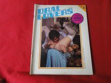 Load image into Gallery viewer, Vintage Nude Erotic Sexy Adult Magazine Oral Lovers 1982 JB63