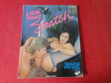 Load image into Gallery viewer, Vintage Nude Erotic Sexy Adult Magazine Lick That Snatch All Color Gourmet LA Dawn 55